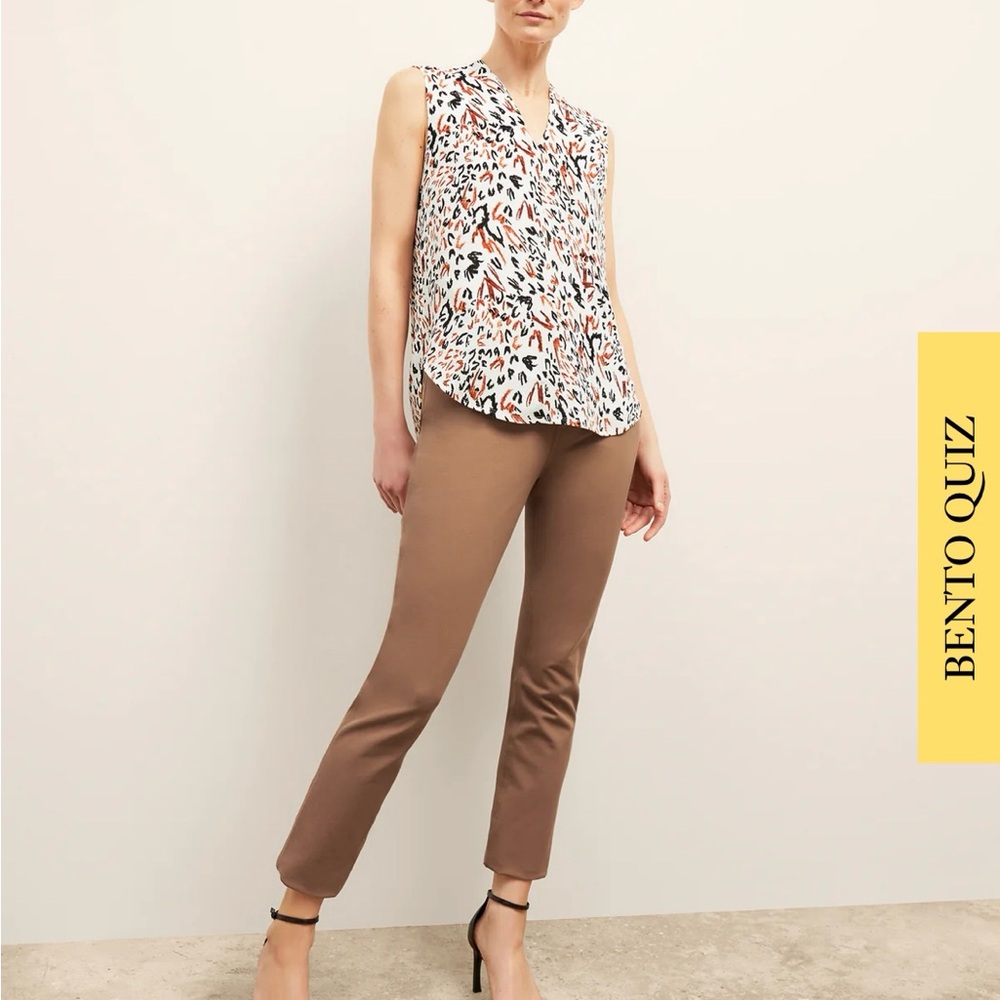 M.M. La Fleur Roma Jean - Eco Better Than Denim :: Saddle × Size 0
